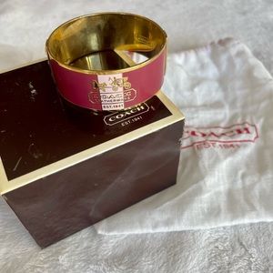 Coach cuff bangle